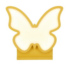 Žltá detská lampička Butterfly - Candellux Lighting (Detské lampičky)