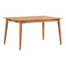 Prírodný dubový jedálenský stôl Rowico Mimi, 140 x 90 cm (Jedálenské stoly)