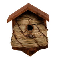 Drevená/z rákosia vtáčia búdka Hive – Esschert Design (Vtáčie búdky)