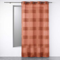 Záclona v tehlovej farbe 140x280 cm Terraza – douceur d'intérieur (Záclony)