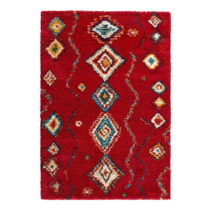 Červený koberec Mint Rugs Geometric, 200 x 290 cm (Koberce)