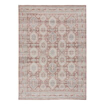 Červeno-krémový koberec 160x230 cm Mandala - Universal (Koberce)