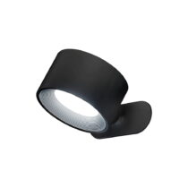 Čierne LED nástenné svietidlo Magnetics – Fischer & Honsel (Vonkajšie osvetlenie)