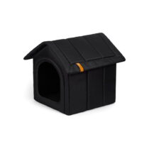 Čierna búdka pre psa 52x53 cm Home XL – Rexproduct (Pelechy)