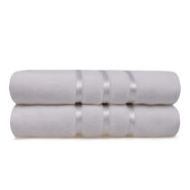 Súprava 2 bielych bavlnených osušiek Foutastic Dolce, 70 x 140 cm (Osušky)