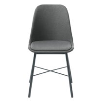 Sivá jedálenská stolička Whistler – Unique Furniture (Jedálenské stoličky)