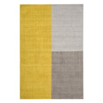 Žlto-sivý koberec Asiatic Carpets Blox, 160 x 230 cm (Koberce)