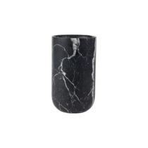 Čierna mramorová váza Zuiver Fajen (Vázy)