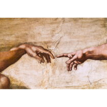 Reprodukcia obrazu Michelangelo Buonarroti - Creation of Adam, 70 x 45 cm (Obrazy)