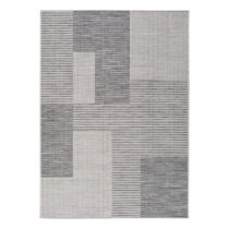 Sivý vonkajší koberec Universal Cork Squares, 155 x 230 cm (Vonkajšie koberce)