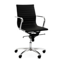 Čierna kancelárská stolička Kokoon Michelin (Kancelárske stoličky)