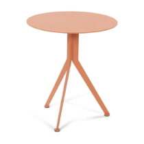 Kovový okrúhly odkladací stolík ø 38 cm Daley – Spinder Design (Odkladacie stolíky)