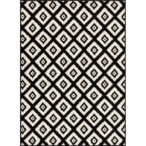 Čierno-biely koberec 133x180 cm Avanti – FD (Koberce)
