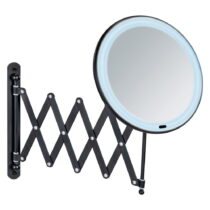 Kozmetické zrkadlo s osvetlením/zväčšovacie ø 20 cm Barona – Wenko (Zrkadlá)