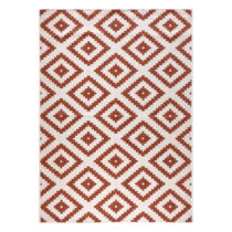 Hnedo-krémový vonkajší koberec NORTHRUGS Malta, 200 x 290 cm (Vonkajšie koberce)