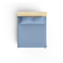 Modrá bavlnená prikrývka na dvojlôžko 200x240 cm Blue - Mijolnir (Prikrývky na posteľ)