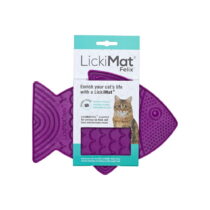 Lízacia podložka pre mačky Felix Purple – LickiMat (Lízacie podložky)