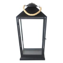 Čierny lampáš Esschert Design Classical, výška 58 cm (Lampáše)