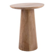 Okrúhly odkladací stolík z mangového dreva ø 35,5 cm Force – Leitmotiv (Odkladacie stolíky)