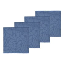 Textilné obrúsky v súprave 4 ks Abstract leaves – Södahl (Obrúsky)