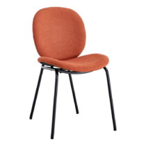 Jedálenské stoličky v súprave 2 ks v tehlovej farbe Cori – Marckeric (Jedálenské stoličky)