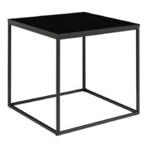 Čierny odkladací stolík House Nordic Vita, 45 x 45 cm (Odkladacie stolíky)