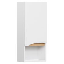 Biela vysoká závesná kúpeľňová skrinka 30x70 cm Set 857 – Pelipal (Kúpeľňové skrinky)