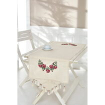 Bavlnený behúň na stôl 50x150 cm Cross - Oyo Concept (Behúne na stôl)