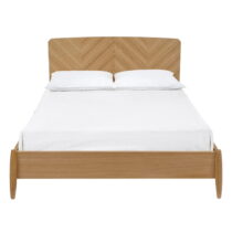Dvojlôžková posteľ Woodman Farsta Herringbone, 180 × 200 cm (Dvojlôžkové manželské postele)