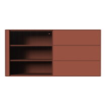 V tehlovej farbe závesná komoda 120x59 cm Edge by Hammel – Hammel Furniture (Komody)