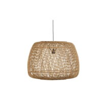 Prírodná závesná lampa z bambusu WOOOD Moza, ø 70 cm (Lustre)