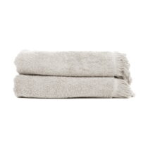 Súprava 2 béžových osušiek zo 100% bavlny Bonami Selection, 70 × 140 cm (Osušky)