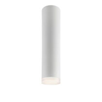 Biele stropné svietidlo so skleneným tienidlom - LAMKUR (Stropné svietidlá a bodové svietidlá)