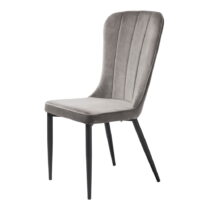 Sivá jedálenská stolička Unique Furniture Hudson (Jedálenské stoličky)