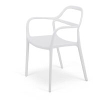Súprava 2 bielych jedálenských stoličiek Bonami Selection Dali Chaur (Jedálenské stoličky)