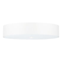 Biele stropné svietidlo so skleneným tienidlom ø 60 cm Herra - Nice Lamps (Stropné svietidlá a bodov...