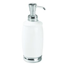 Biely dávkovač na mydlo iDesign York, 354 ml (Dávkovače)