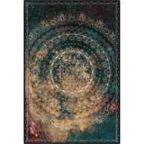Vlnený koberec v petrolejovomodrej farbe 160x240 cm Ann – Agnella (Koberce)