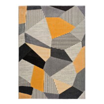 Oranžovo-sivý koberec Universal Gladys Sarr, 140 × 200 cm (Koberce)