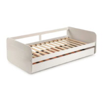 Biela detská posteľ s výsuvným lôžkom 90x190 cm Redona – Marckeric (Detské postele)