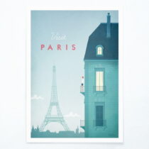 Plagát Travelposter Paris, 30 x 40 cm (Plagáty)