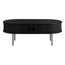Čierny konferenčný stolík 60x120 cm Nola - Unique Furniture (Konferenčné stolíky)