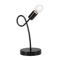 Čierna stolová lampa - LAMKUR (Stolové lampy)