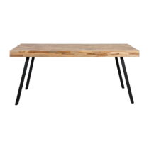 Jedálenský stôl z teakového dreva 90x180 cm Suri – White Label (Jedálenské stoly)