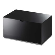 Čierna škatuľka do kúpeľne YAMAZAKI Veil (Kúpeľňové organizéry)
