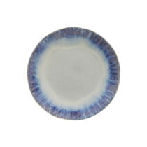 Modrobiely kameninový tanier Costa Nova Brisa, ⌀ 26,5 cm (Taniere)