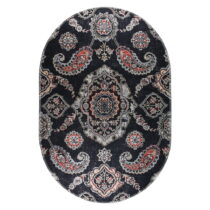 Čierny umývateľný koberec 120x180 cm – Vitaus (Koberce)
