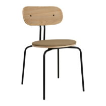 Čierno-svetlo hnedá jedálenská stolička Curious – UMAGE (Jedálenské stoličky)