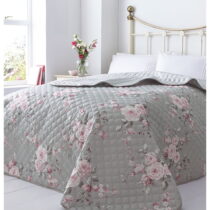 Pléd na posteľ Catherine Lansfield Canterbury Rose, 240 × 260 cm (Prikrývky na posteľ)