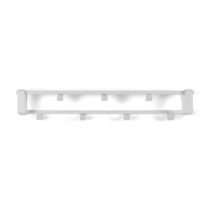 Biely kovový nástenný vešiak Rex – Spinder Design (Vešiaky na stenu)